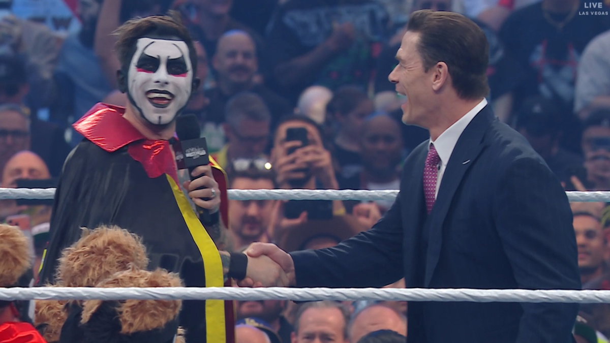 Danhausen Shares Moment With John Cena At WWE WrestleMania 42, Takes Out Kit Wilson & The Miz