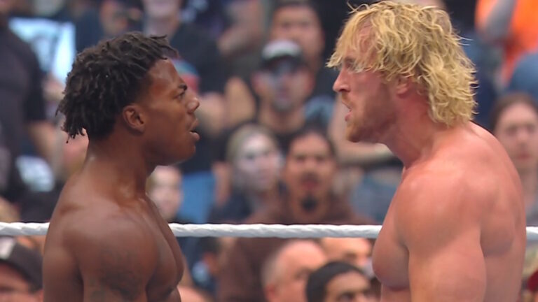Logan Paul Attacks IShowSpeed After Losing WWE WrestleMania 42 Tag Team Match, Speed Gets Revenge With Massive Dive Through Announce Table