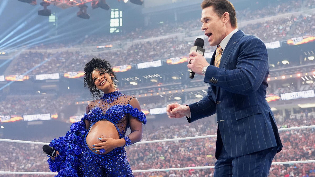 John Cena Thanks WWE WrestleMania 42 Saturday Fans For ‘Warmth’ Towards Bianca Belair After Pregnancy Announcement