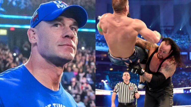 ‘I Asked If It Was An Option’ – WWE’s John Cena Says The Undertaker WrestleMania 34 Storyline Was His Idea