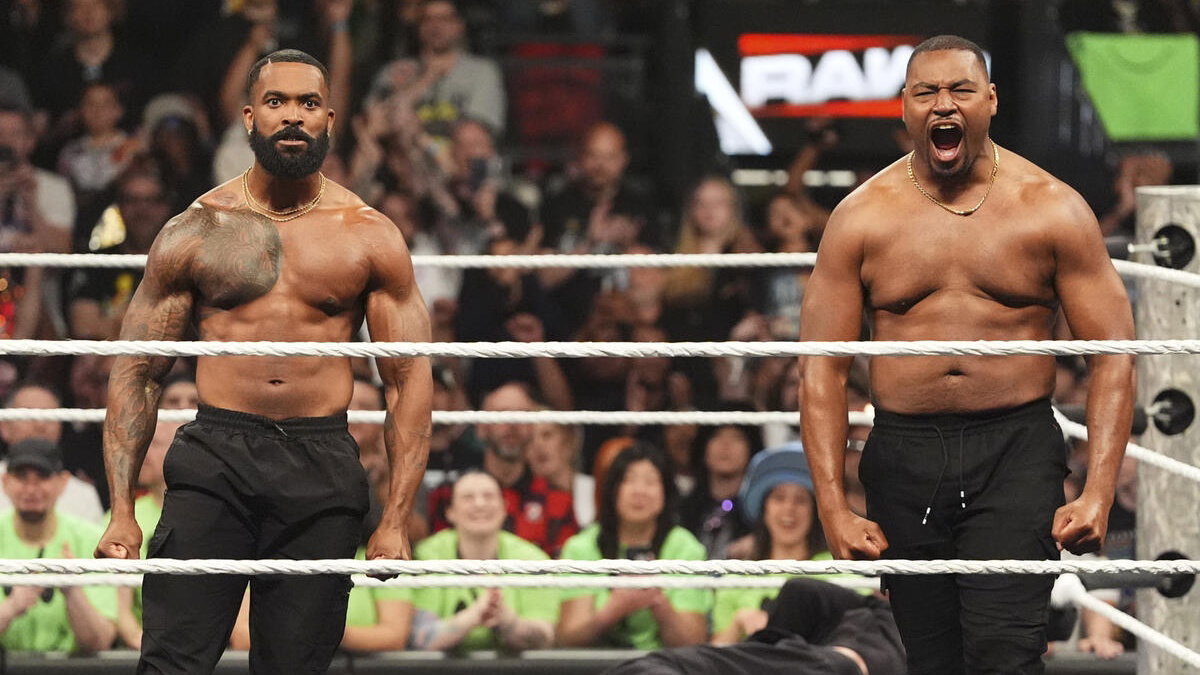 WWE's Montez Ford and Angelo Dawkins of the Street Profits