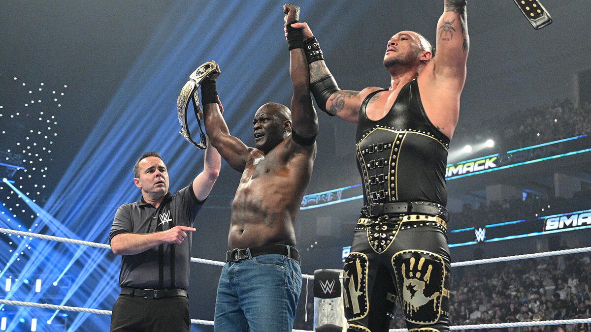 WWE Tag Team Champions Damian Priest and R-Truth