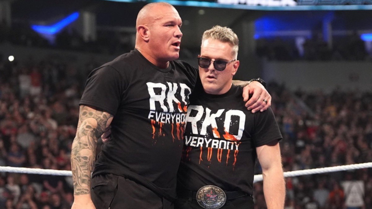 WWE stars Randy Orton and Pat McAfee