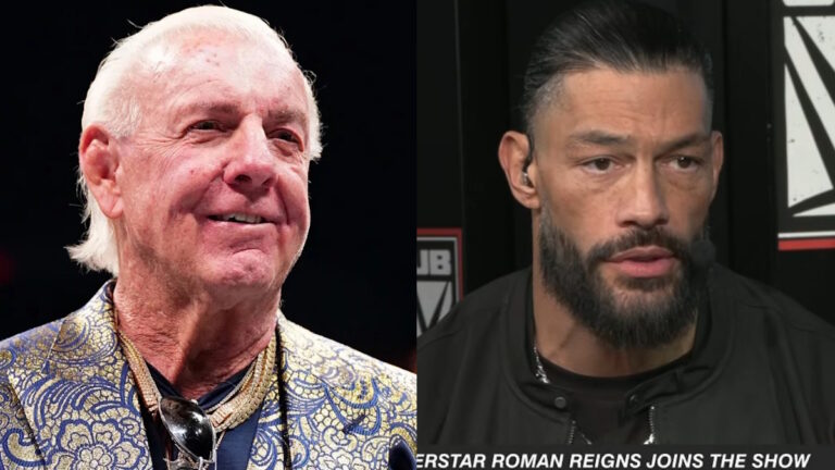 Ric Flair Praises Roman Reigns ESPN First Take Interview Ahead Of WrestleMania As ‘The Greatest Interview I Have Ever Seen Of Any Athlete In Any Sport And Any Generation’