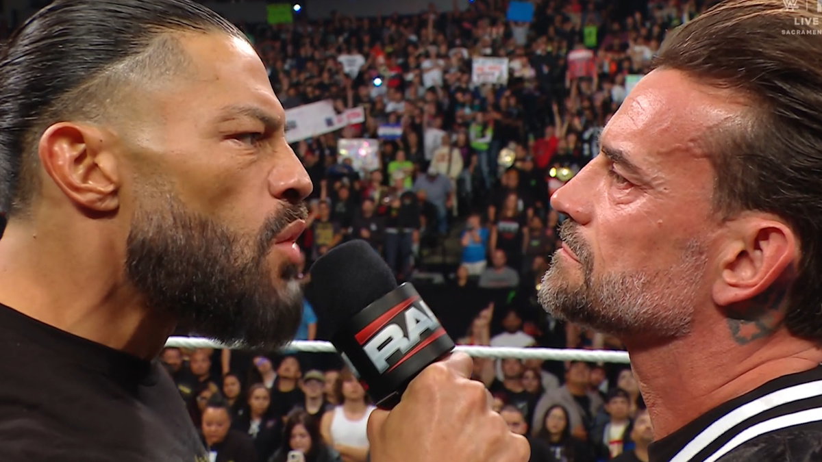 CM Punk & Roman Reigns Exchange Final Words Before WWE World Heavyweight Championship Match At WrestleMania 42
