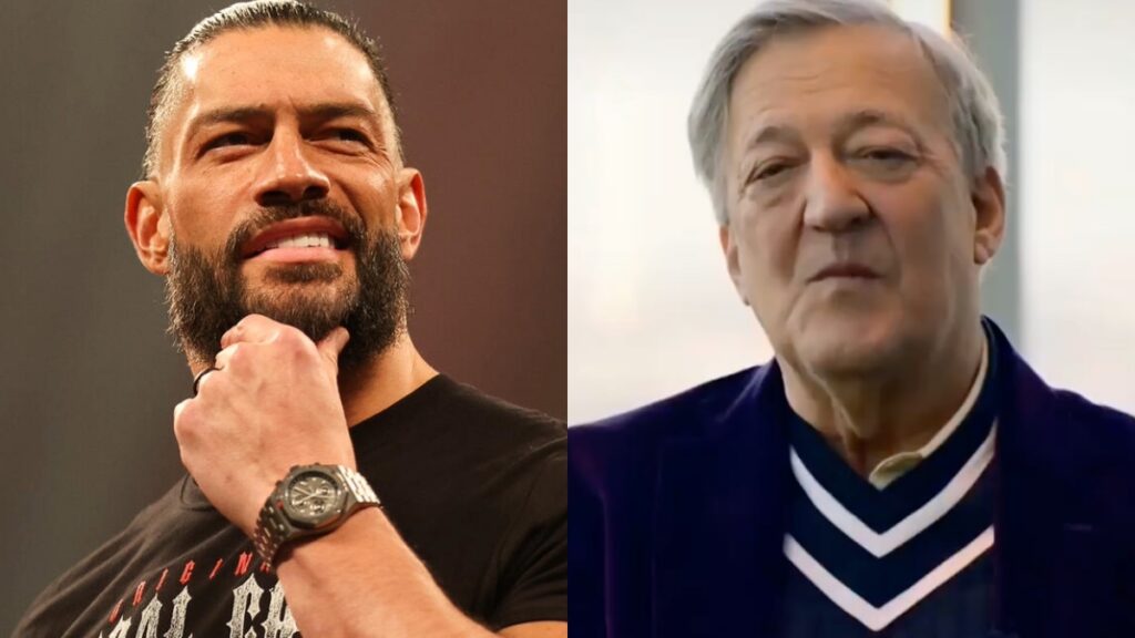 Stephen Fry Names Roman Reigns & The Undertaker As Some Of His Favorite WWE Stars