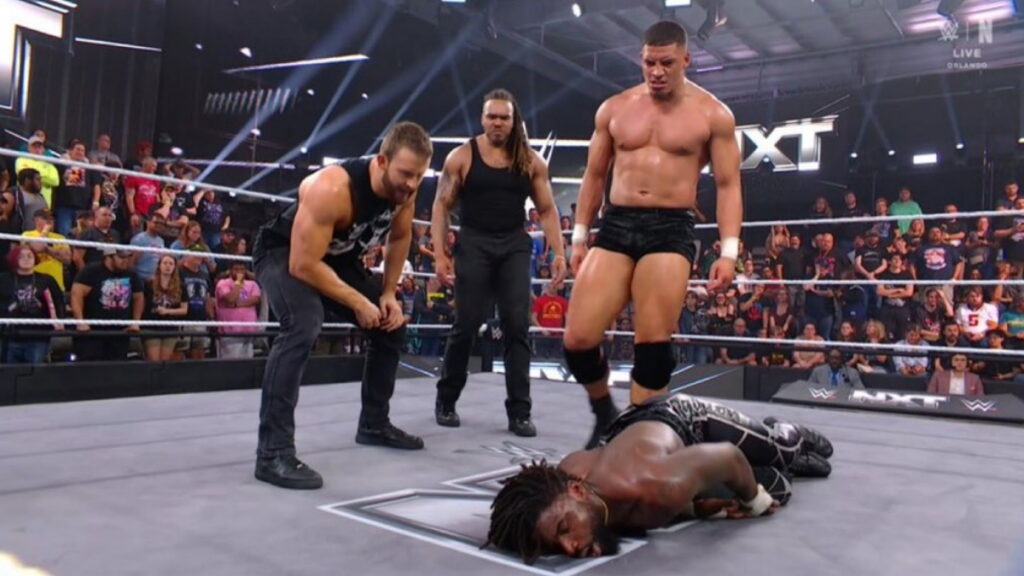 DarkState Betray Saquon Shugars, Remove Him From The Group Following WWE NXT Tag Team Championship Match Defeat