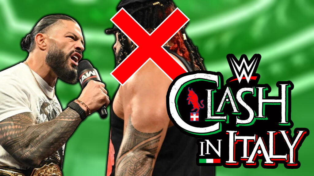 Jacob Fatu WWE Clash In Italy 2026 Replacement Against Roman Reigns