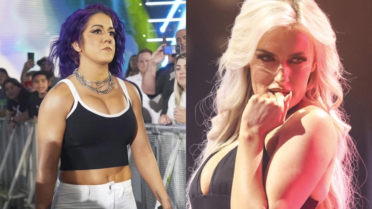 WWE's Bayley and Blake Monroe