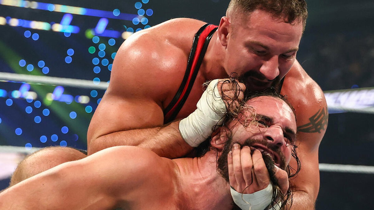 WWE's Bron Breakker and Seth Rollins