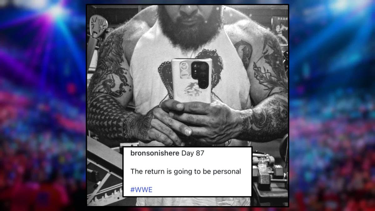 WWE star Bronson Reed on Instagram