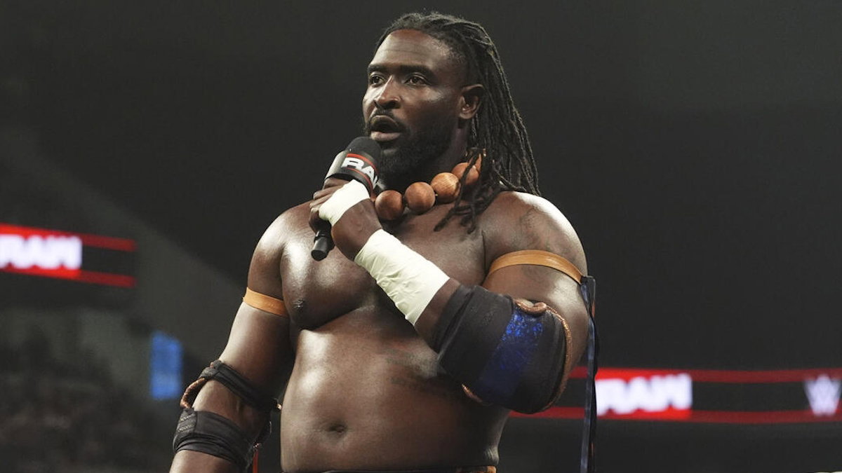 Oba Femi on WWE Raw