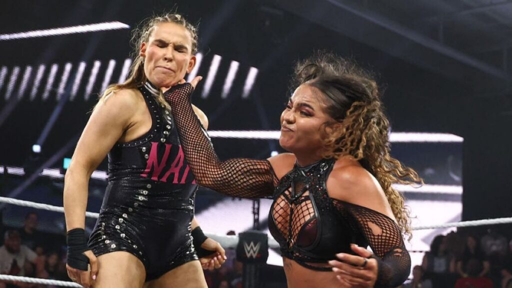 'Não, eu vou transar com ela': Nattie da WWE diz que não vai apertar a mão de Jaida Parker após a partida do WWE NXT, diz que quer que ela revide