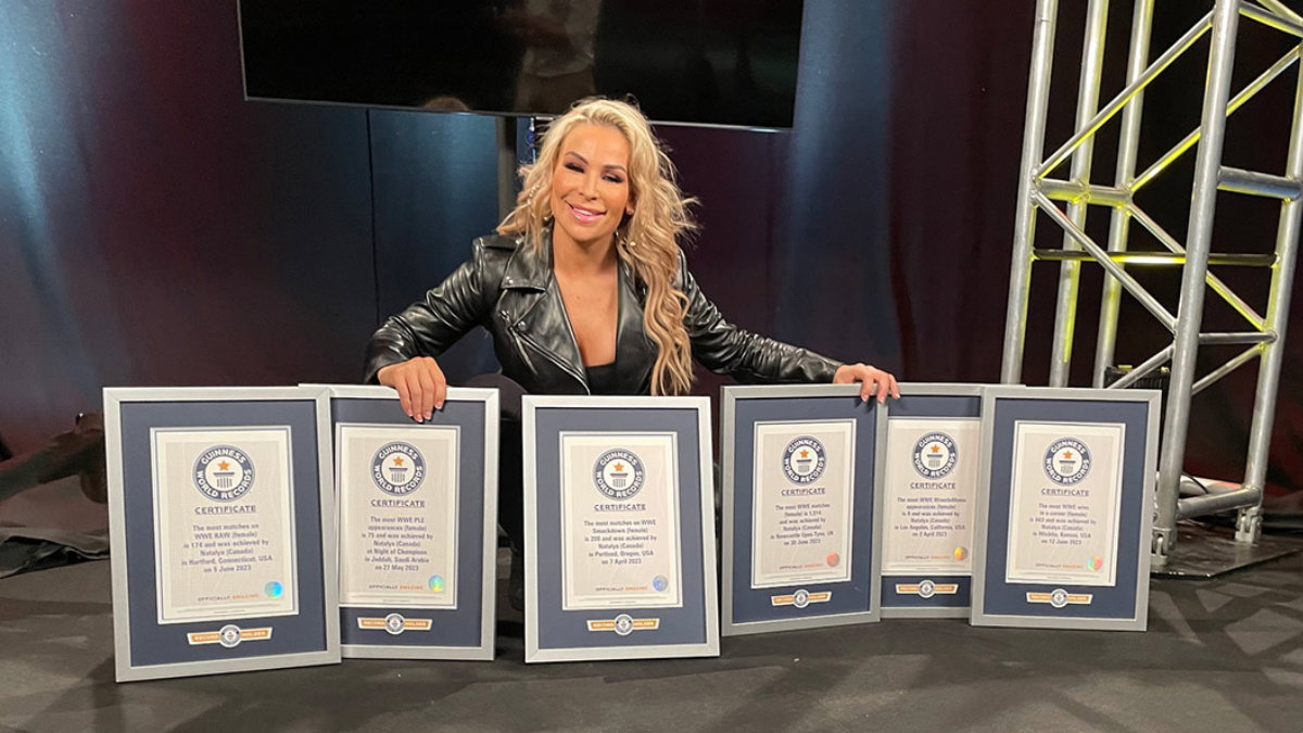 Natalya isn't planning to surrender her Guinness World Records anytime soon
