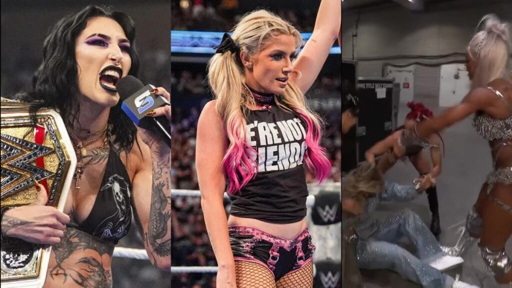 Alexa Bliss & Rhea Ripley React To WWE Clash In Italy 2026 Backstage Attack On Charlotte Flair By Jade Cargill