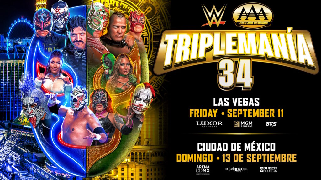 WWE تخطط لشيء كبير في بطولة AAA TripleMania بعد El Grande Americano Mask Vs. مباراة القناع