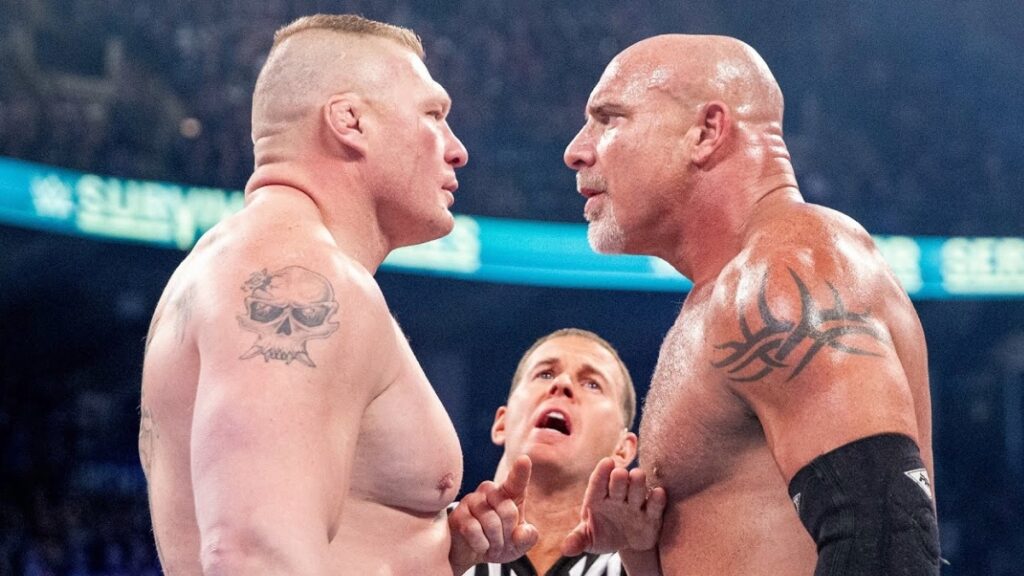 Goldberg nomeia Brock Lesnar da WWE o melhor oponente de sua carreira: 'Ele era um cara que eu poderia pegar se acertasse ele'