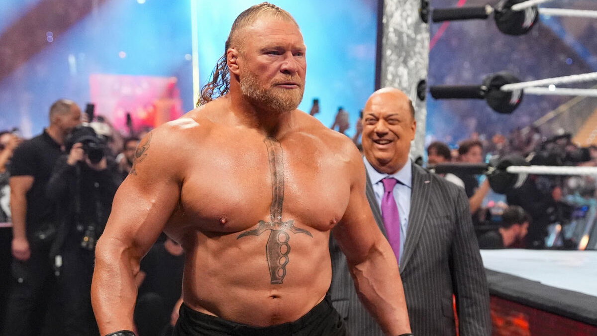 ‘Things Went Differently Than They Were Supposed To’ – LA Knight Addresses Eliminating Brock Lesnar