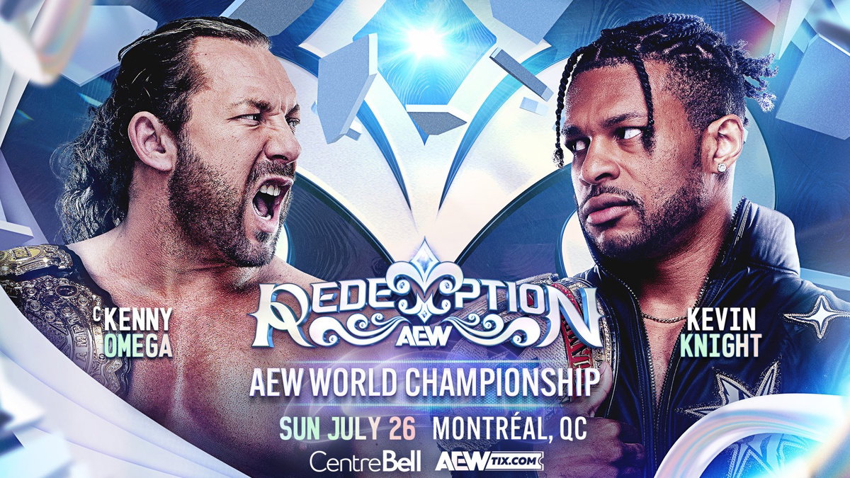 Kenny Omega vs. Kevin Knight AEW Redemption 2026 graphic 