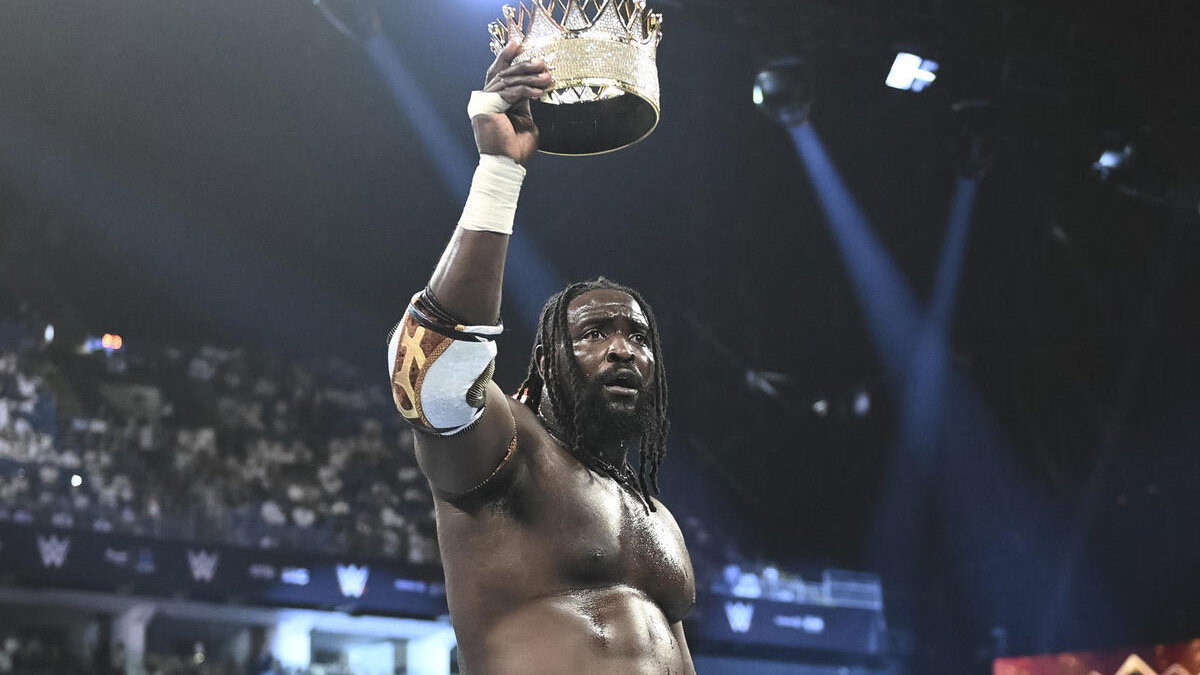 Oba Femi after winning the 2026 King of the Ring tournament