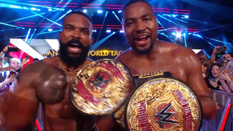 Street Profits Win World Tag Team Championship From The Vision On WWE Raw