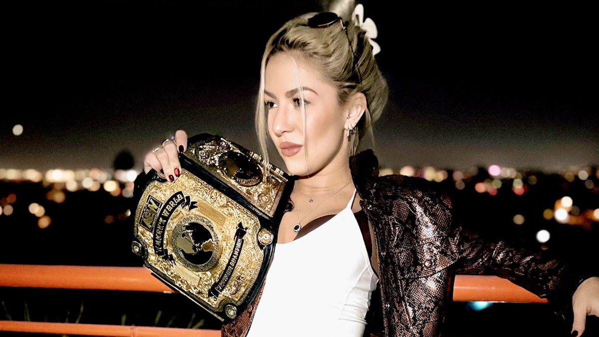 AEW's locker room is basically a Regency era ballroom with more cardio