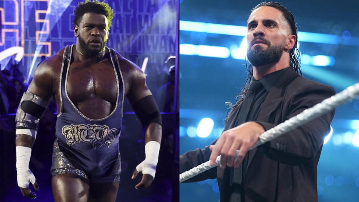WWE's Royce Keys and Seth Rollins