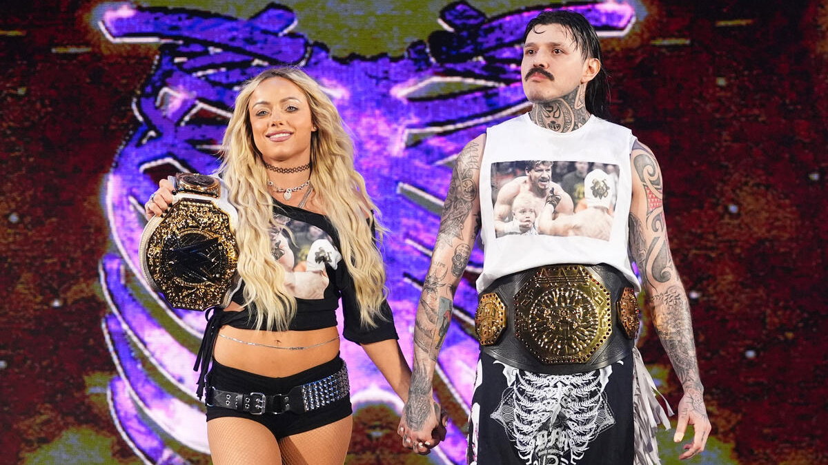 WWE's Liv Morgan and Dominik Mysterio