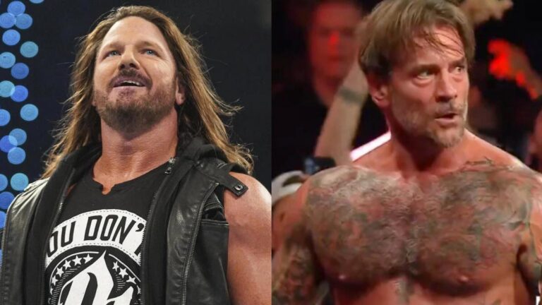 AJ Styles’ Message For Undisputed WWE Champion CM Punk Following Body Transformation