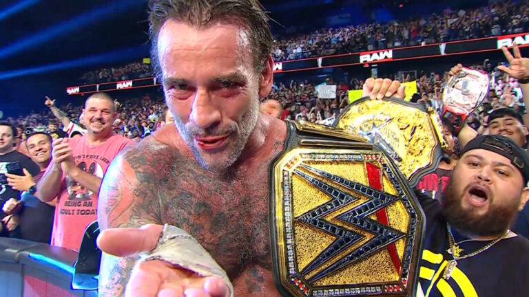 CM Punk Wins Undisputed WWE Championship On Raw