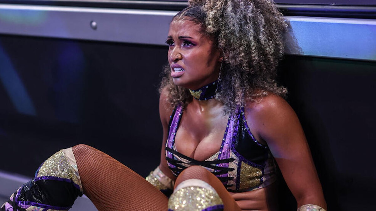 Kelani Jordan in WWE NXT