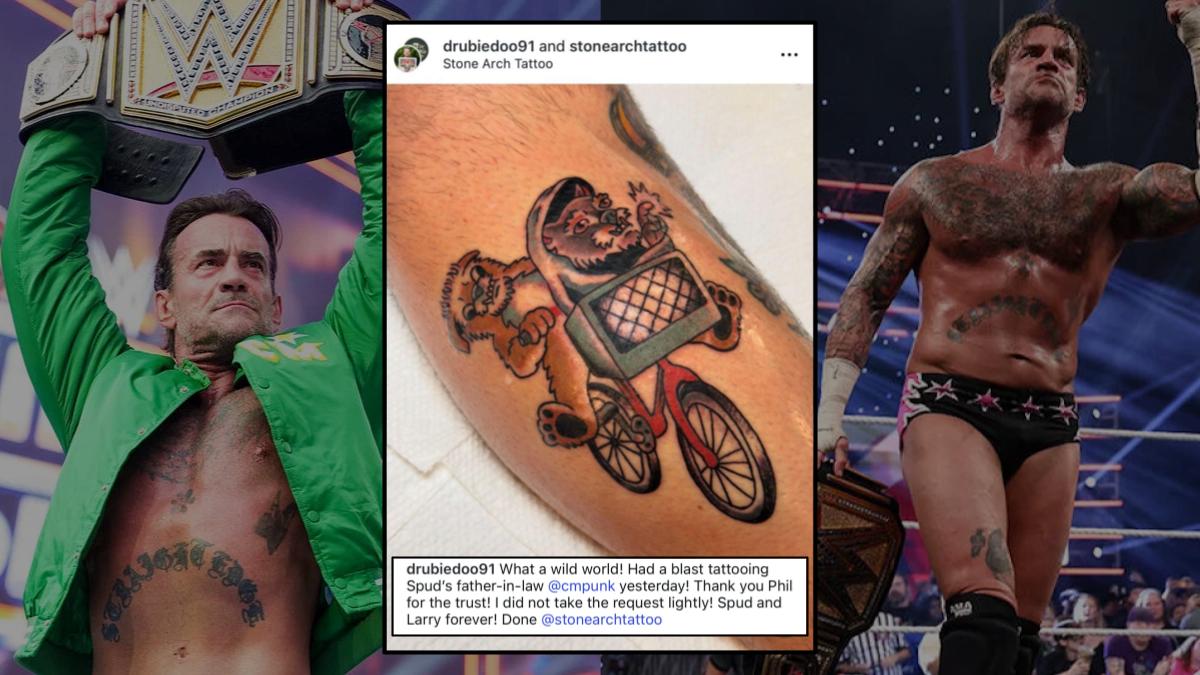 Undisputed WWE Champion CM Punk’s New Tattoo Revealed Following SummerSlam 2026