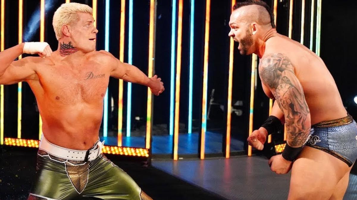 WWE's Cody Rhodes and Shawn Spears in AEW