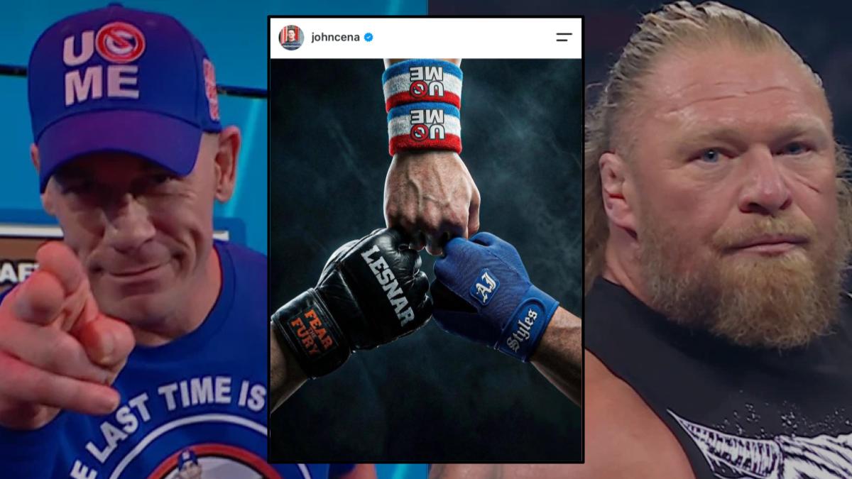 John Cena Reacts To Brock Lesnar WWE Retirement Announcement
