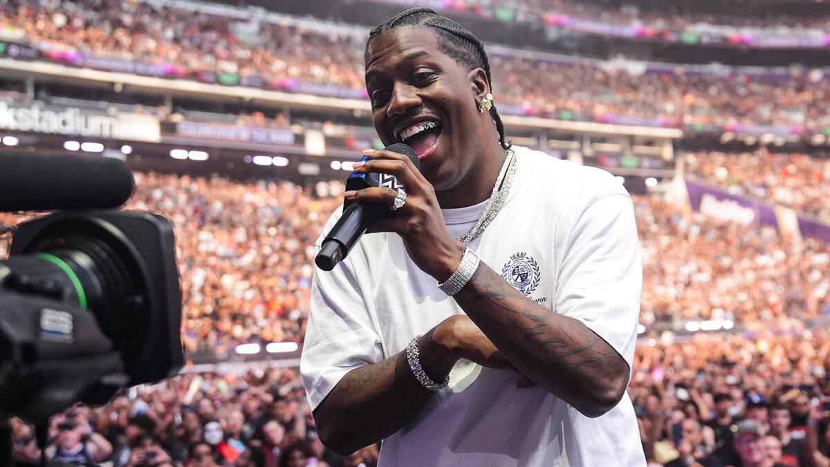 Lil Yachty at WWE SummerSlam