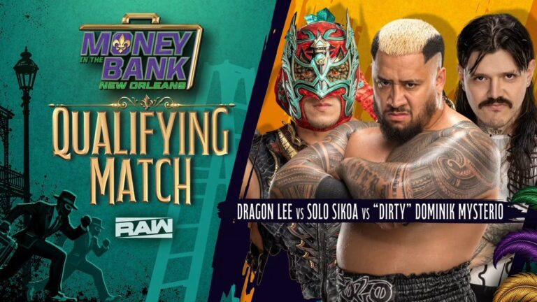 Dragon Lee vs. Solo Sikoa vs. Dominik Mysterio WWE Money In The Bank 2026 Qualifier Winner: Who will advance to New Orleans?