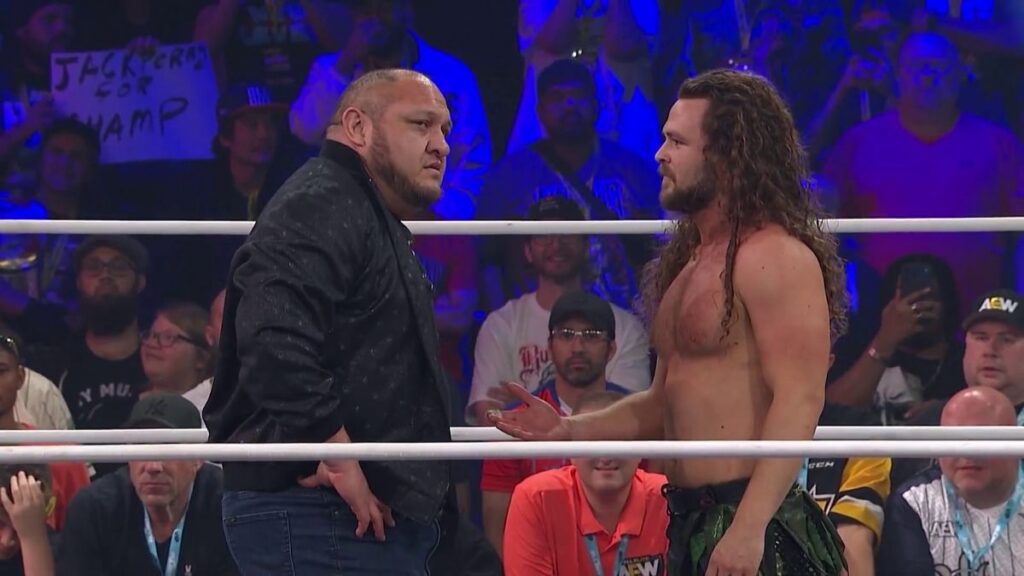 AEW plans for Samoa Joe vs. Jack Perry after All Out return