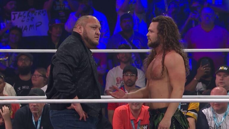 AEW plans for Samoa Joe vs. Jack Perry after All Out return