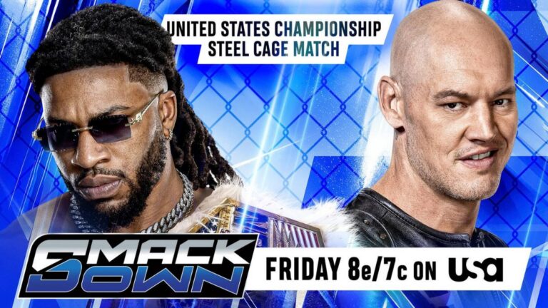 Trick Williams vs. Baron Corbin Steel Cage Match: Who will walk out of SmackDown as the WWE United States Champion?