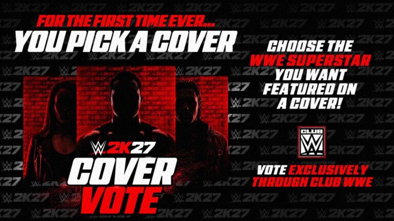 WWE 2K27 Fan Vote Cover Star Contenders