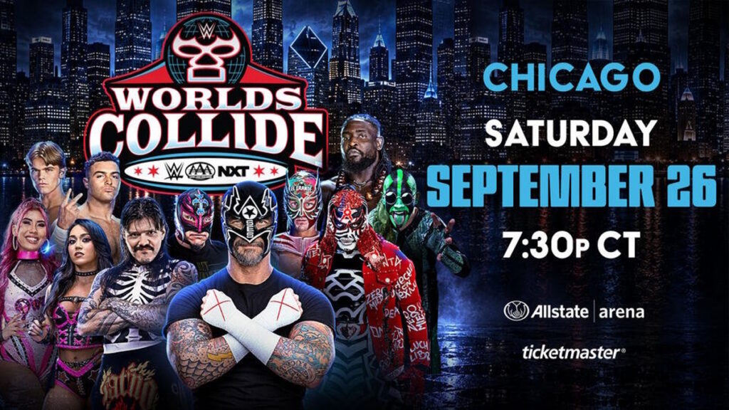 WWE Worlds Collide 2026 spoilers: full results from tonight’s event in Chicago set to air Wednesday