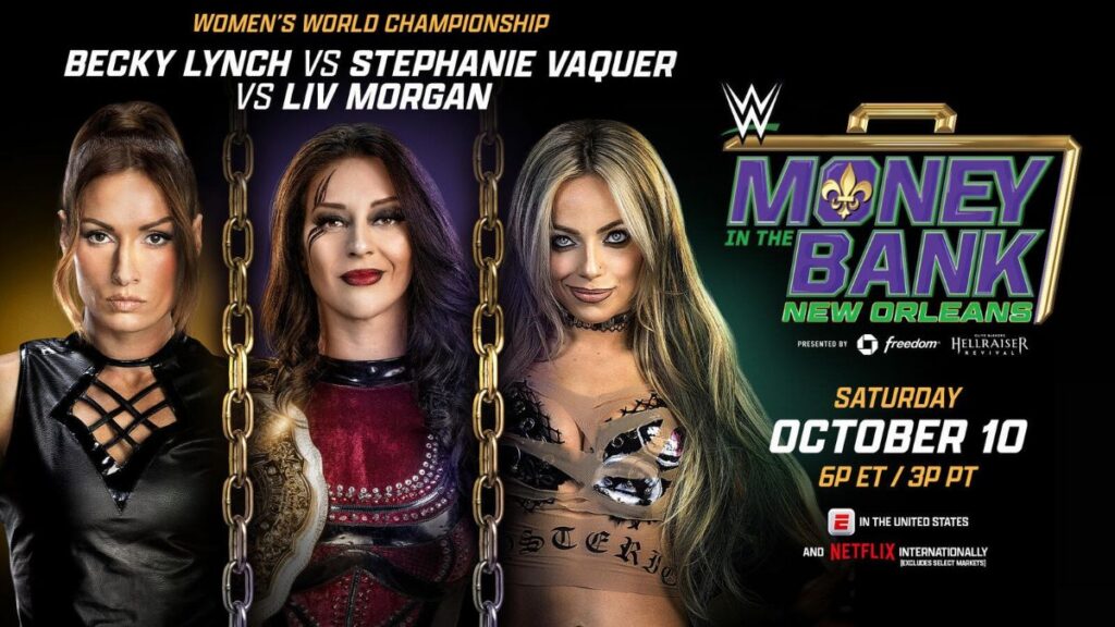 Stephanie Vaquer vs. Liv Morgan vs. Becky Lynch WWE Women’s World Championship Triple Threat: Who is most likely to walk out of Money In The Bank with the gold?