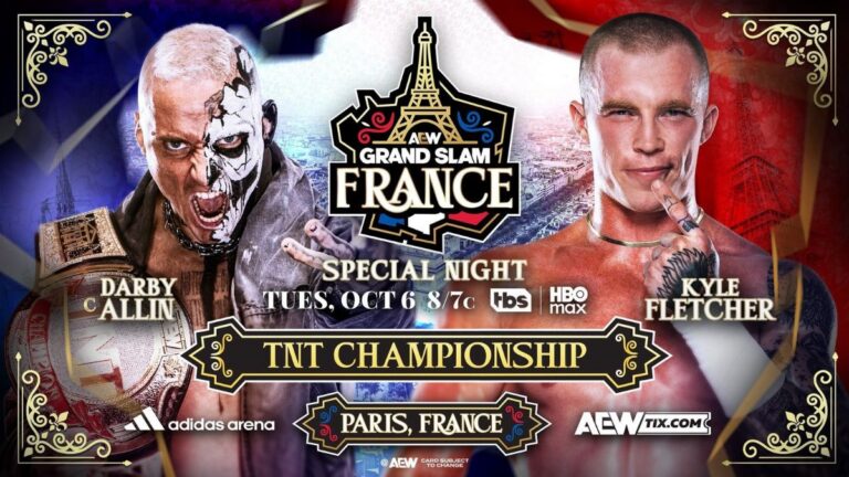 Next TNT Championship challenger after AEW Grand Slam France: Who will face the winner of Darby Allin vs. Kyle Fletcher?