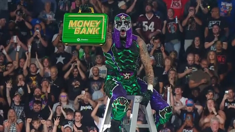 Penta wins men’s WWE Money in the Bank ladder match, now guaranteed a future title shot